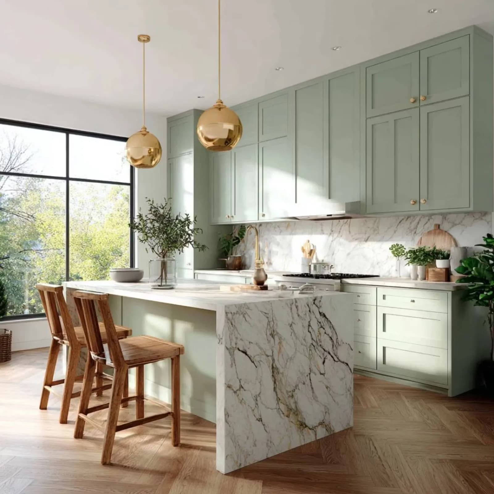Concealed Chef Kitchen