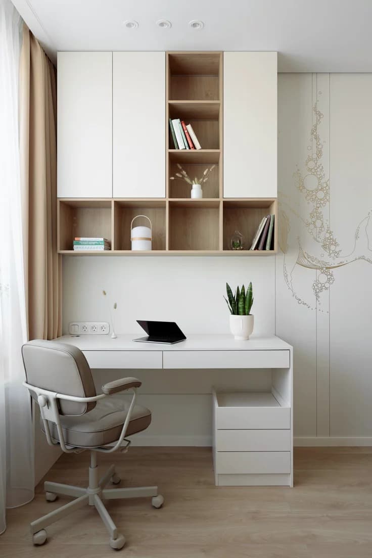 Modern storage unit with glass panel doors and ambient lighting, Kraftline