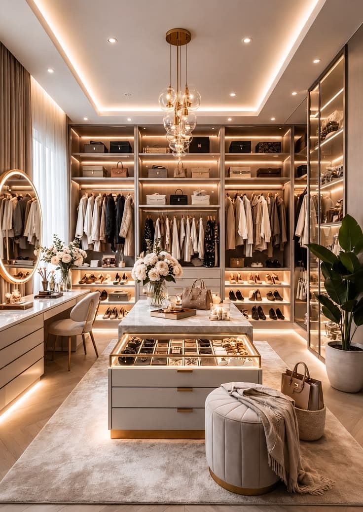 Premium wardrobe interior