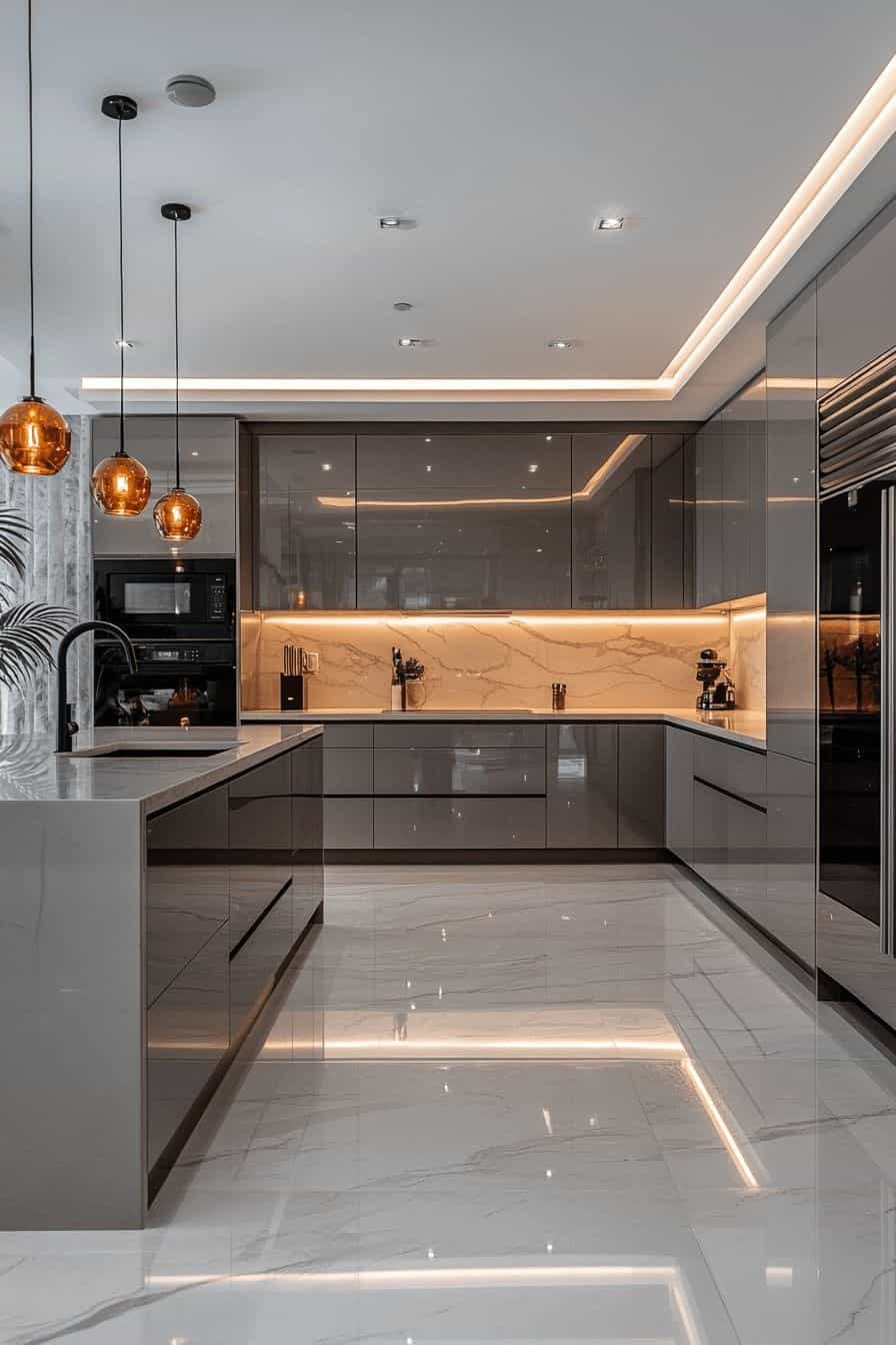Kraftline premium modular kitchen design 1